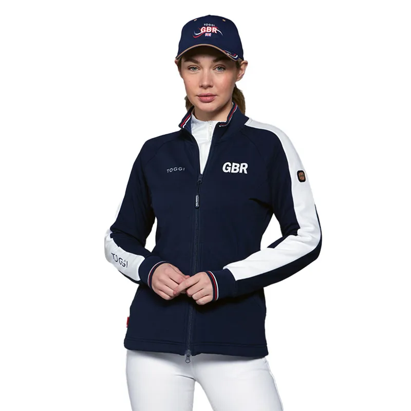 Toggi GBR Seine Ladies Full Zip Sweatshirt - Navy