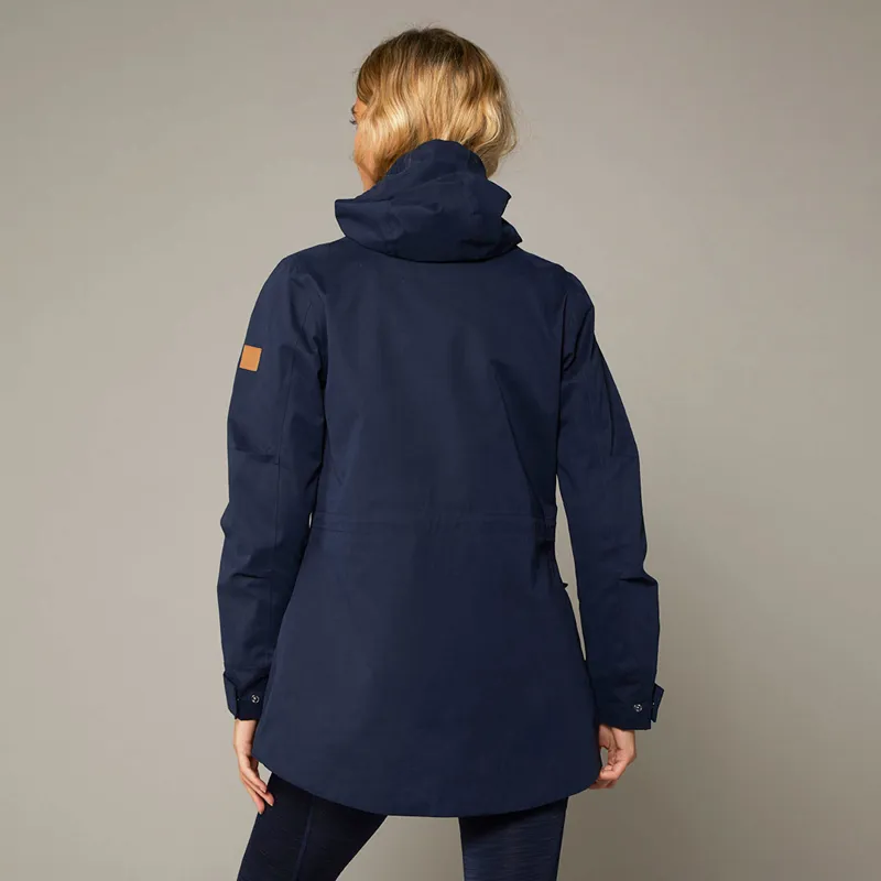 Toggi Shelter Ladies Long Waterproof Jacket - Navy-1
