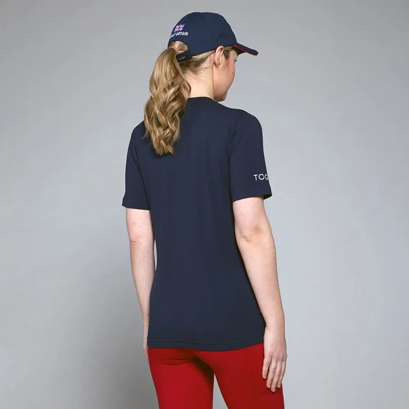 Toggi GBR Versailles Ladies T-Shirt - Navy-1