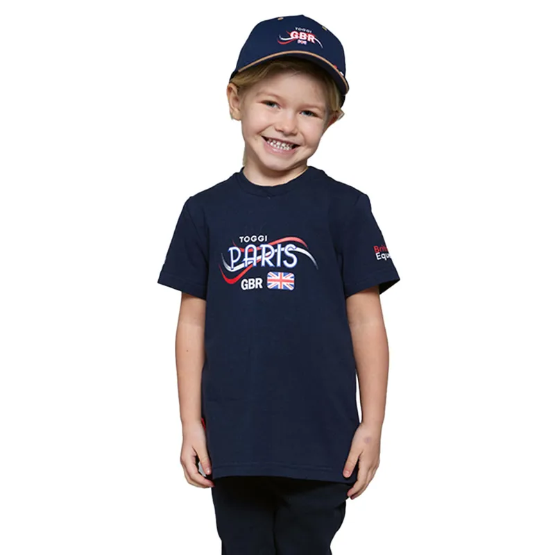 Toggi GBR Versailles Junior T-Shirt - Navy
