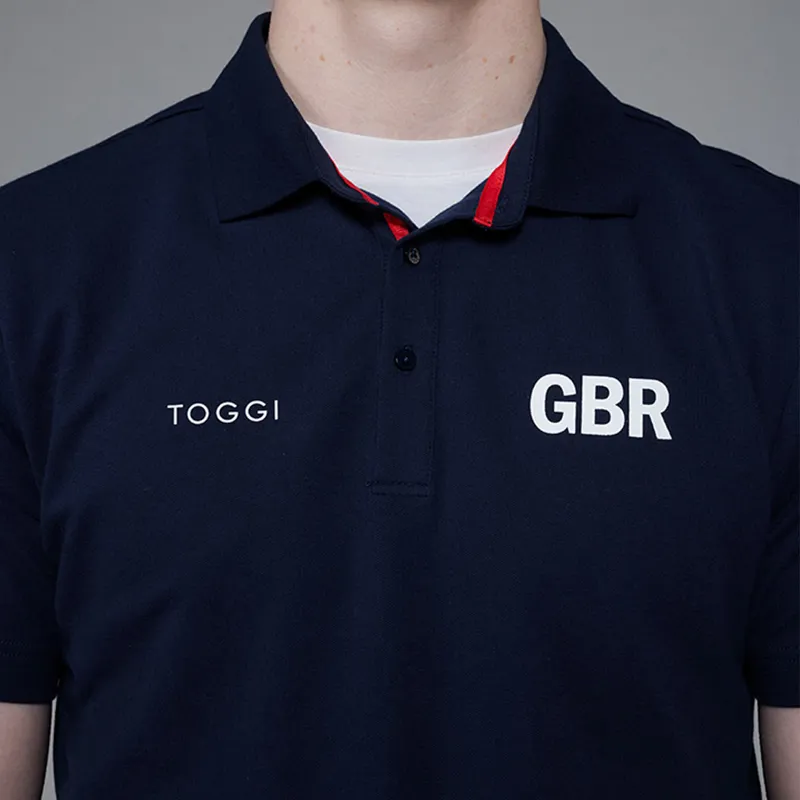 Toggi GBR Vilette Unisex Polo Shirt - Navy-1