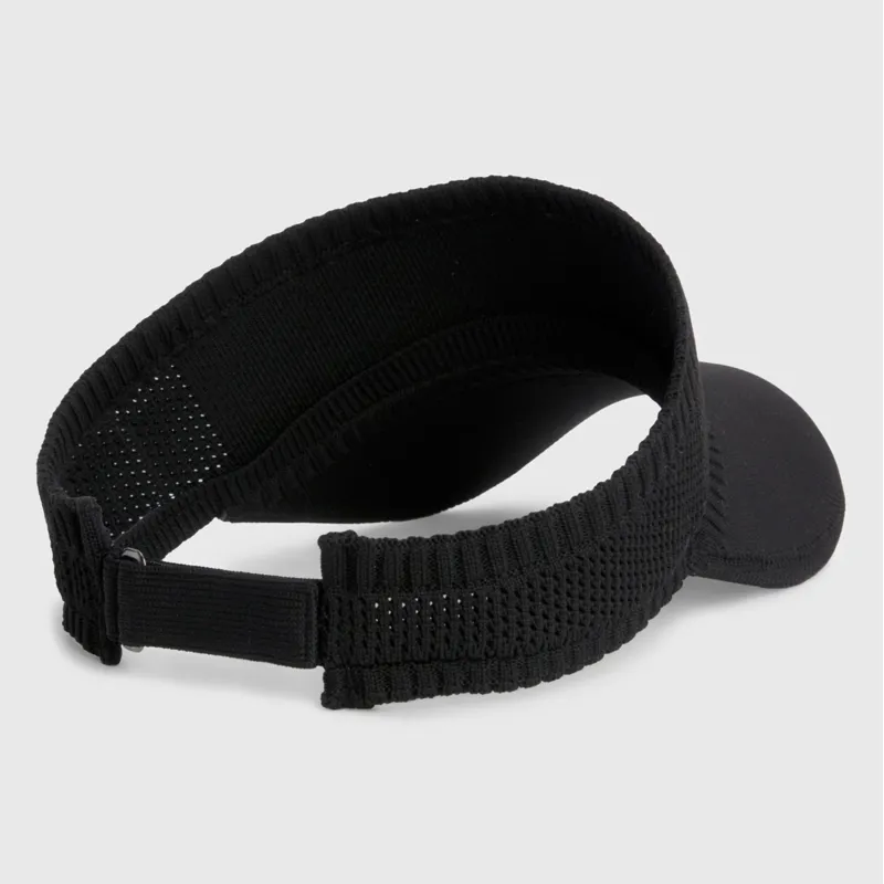 Tommy Hilfiger TH Rhinestone Ladies Visor Cap - Black-1