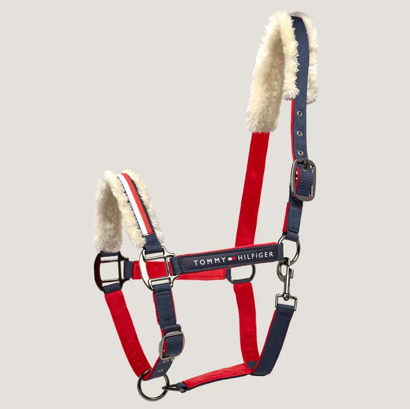 Tommy Hilfiger Global Headcollar with Fur - Multicolour