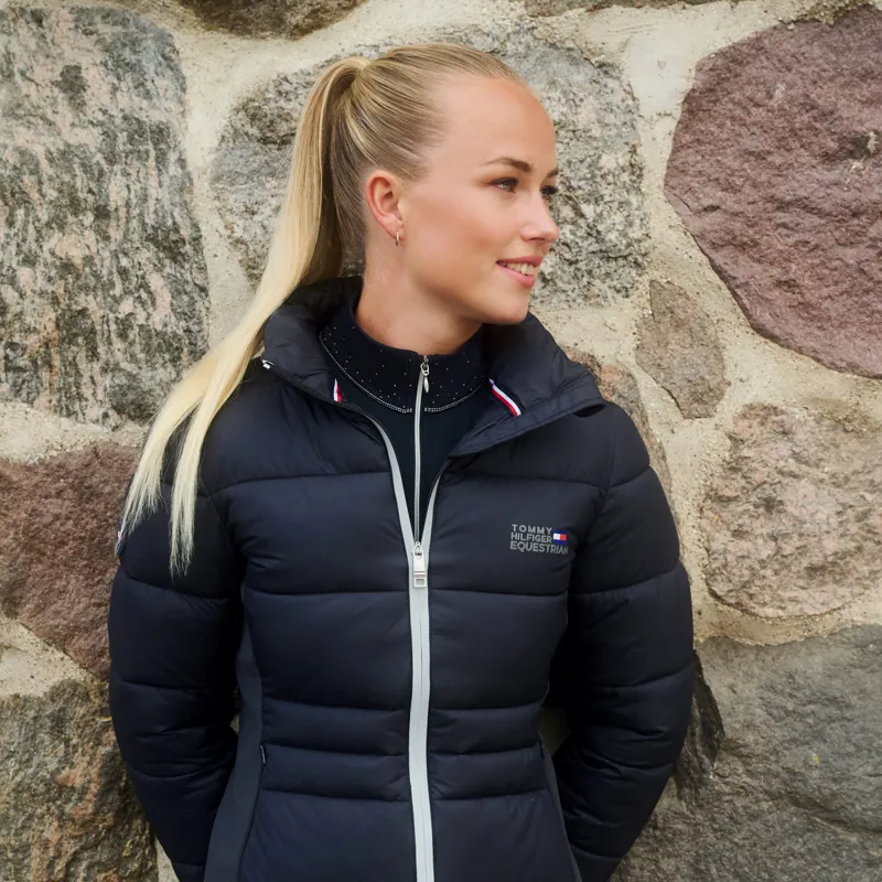 Tommy Hilfiger Ladies Puffer Jacket - Desert Sky -5