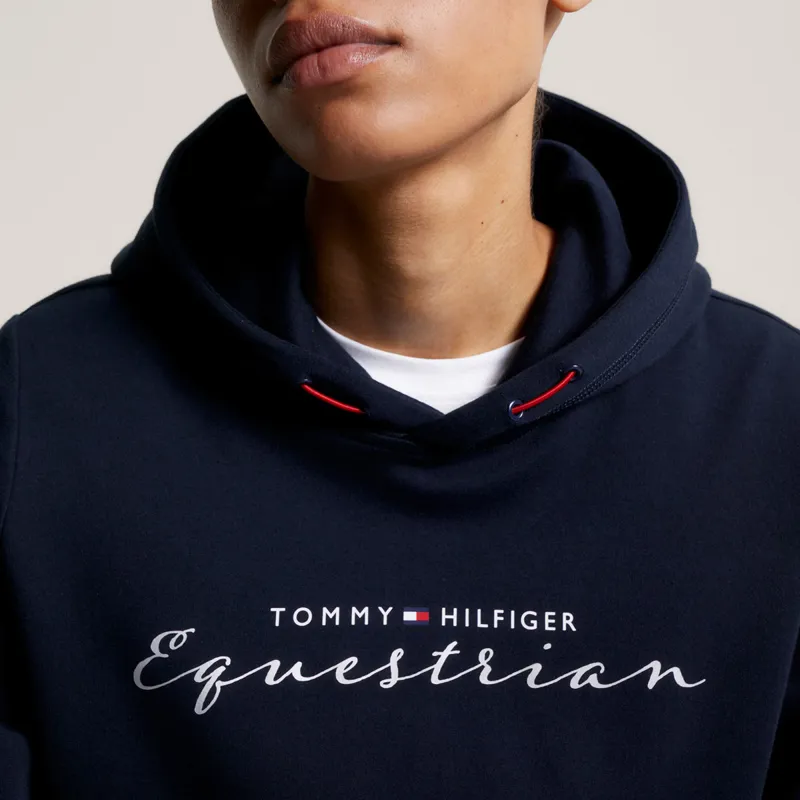 Tommy Hilfiger Greenwich Graphic Ladies Hoodie - Desert Sky-1