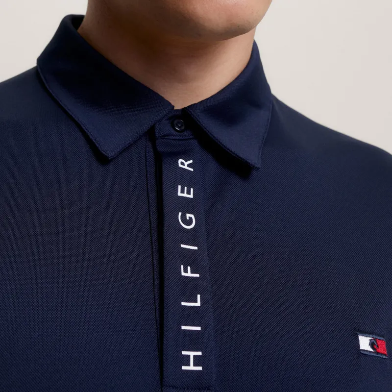 Tommy Hilfiger Harlem Mens Polo Shirt - Desert Sky-2