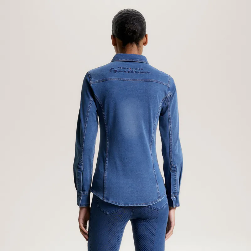 Tommy Hilfiger Woodside Ladies Denim Shirt - Heritage-2