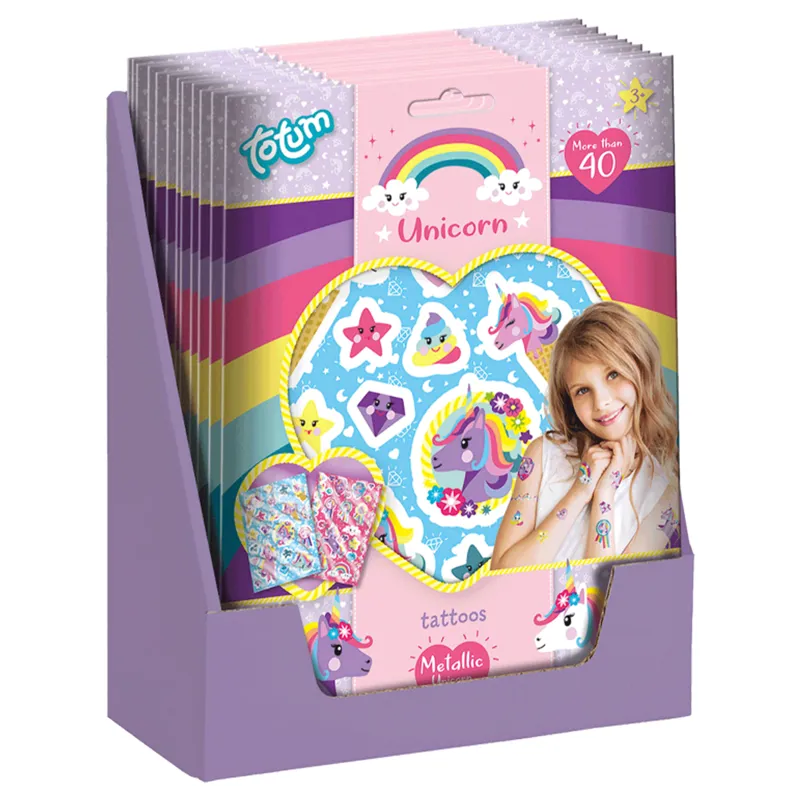 Totum Unicorn Tattoos Set