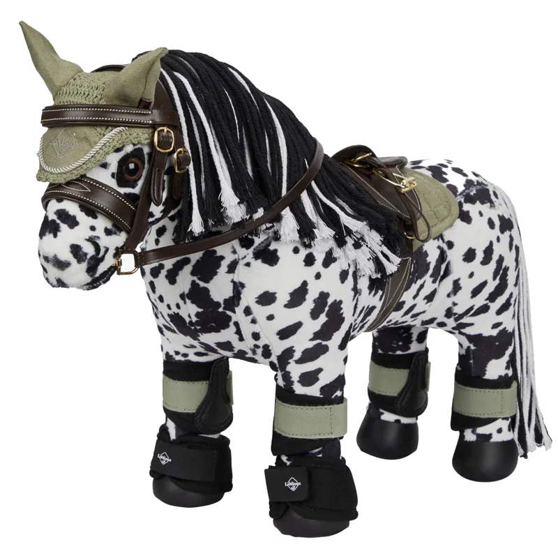 LeMieux Mini Toy Pony Overreach Boots - Black-3