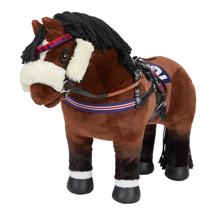LeMieux Mini Toy Pony Racing Bridle Set - Black-1