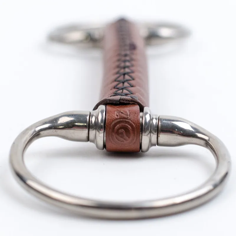 TRUST Equestrian Leather Eggbutt Bit-4