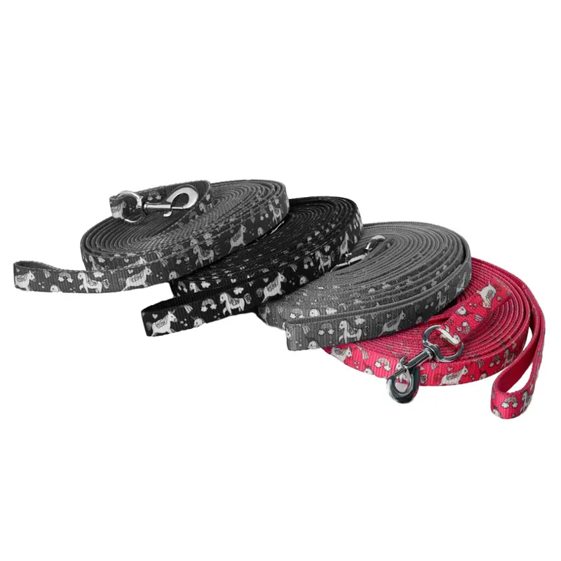 Rhinegold Unicorn Lunge Line - Raspberry