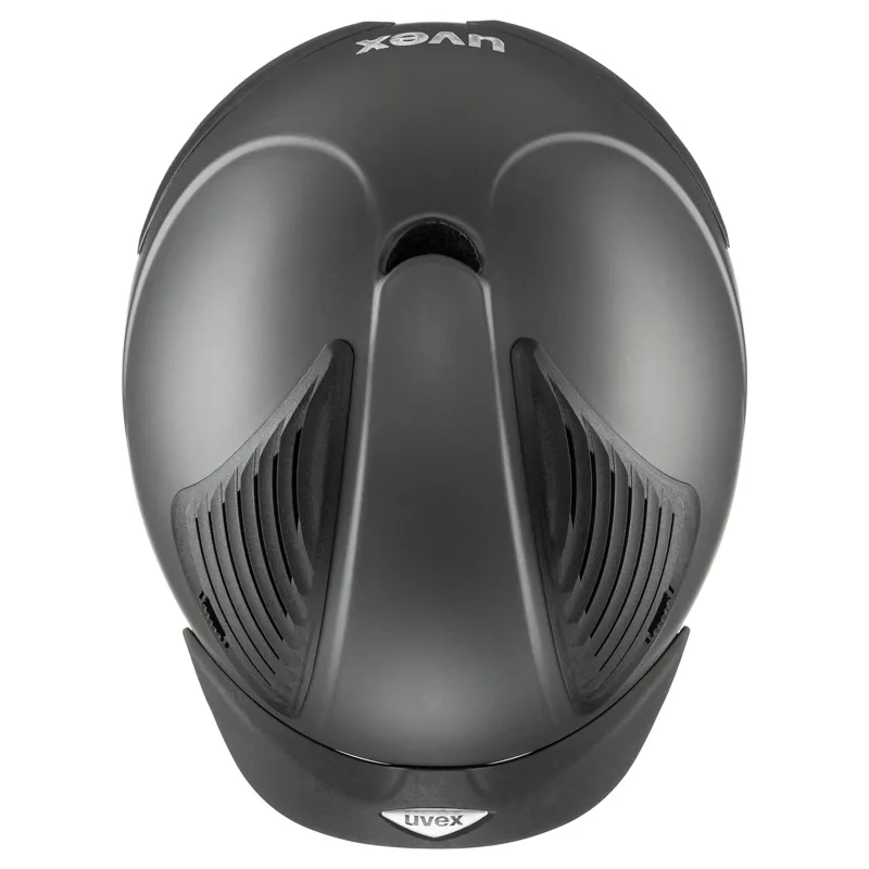 Uvex Exxential Riding Hat - Anthracite Matt-1