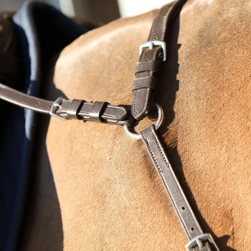 Velociti RAPIDA Ergonomic Five Point Breastplate - Havana-2