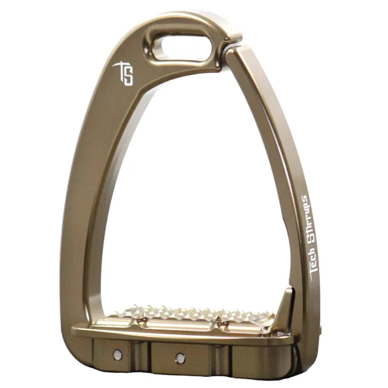 Tech Venice Children Safety Stirrups - Brown/Brown