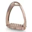Tech Venice Sloped Evo Safety Stirrups - Rose Gold/Rose Gold
