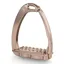 Tech Venice Sloped Evo Safety Stirrups - Rose Gold/Rose Gold