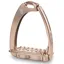 Tech Venice Sloped M Safety Stirrups - Rose Gold/Rose Gold