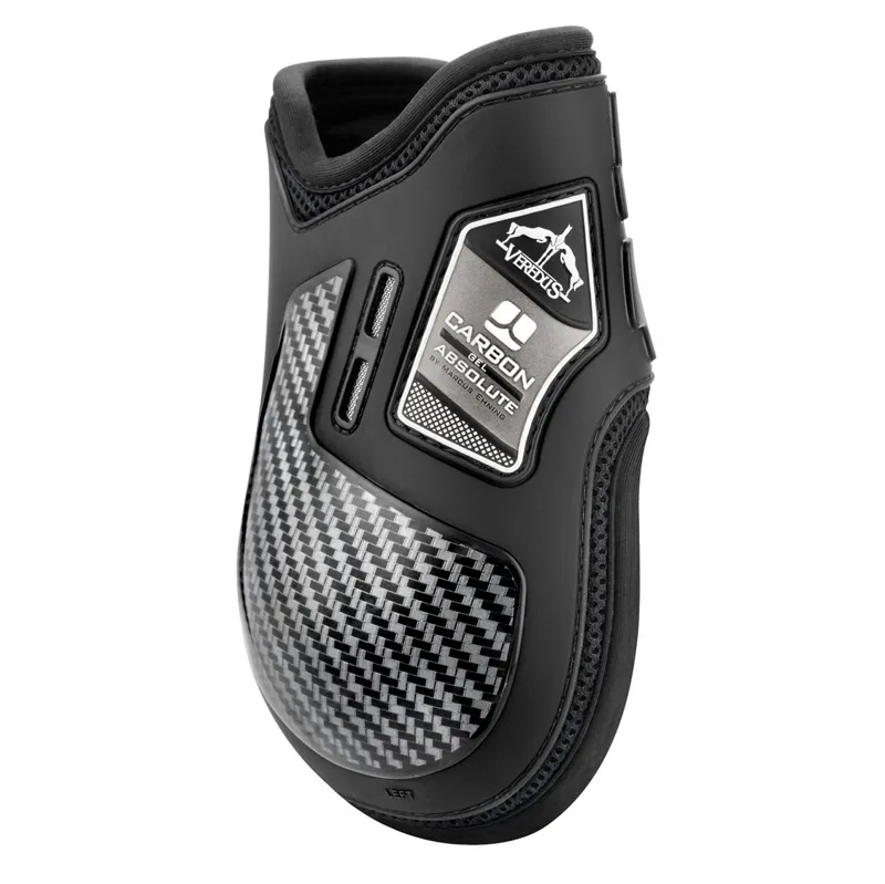 Veredus Carbon Gel Absolute Rear Fetlock Boots - Black-1