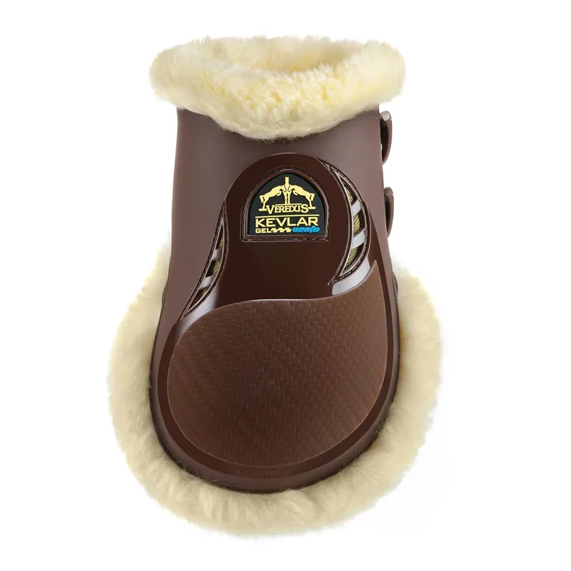 Veredus Kevlar Vento Save The Sheep Rear Fetlock Boots - Brown