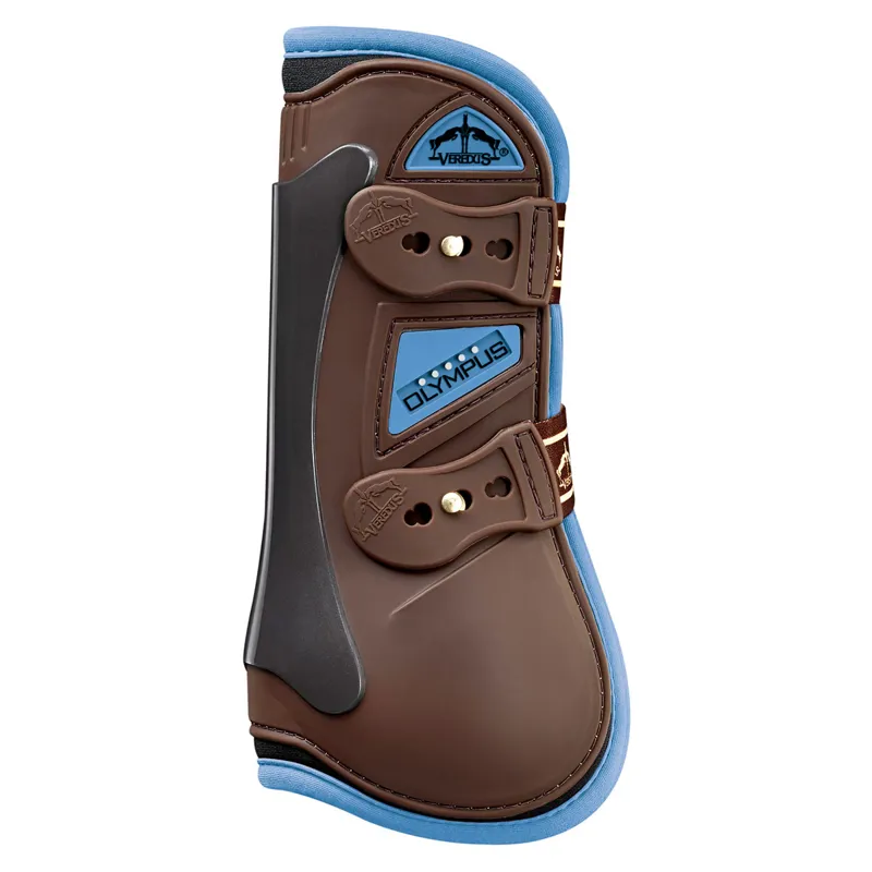 Veredus Nero Line Olympus Front Tendon Boot - Brown/Blue