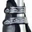 Veredus Pro Jump Replacement Velcro Fetlock Straps 4 Pack - Black