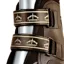 Veredus Pro Jump Replacement Velcro Fetlock Straps 4 Pack - Brown