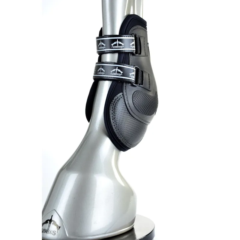 Veredus Pro Jump X-Pro Elastic Rear Fetlock Boots - Black-2
