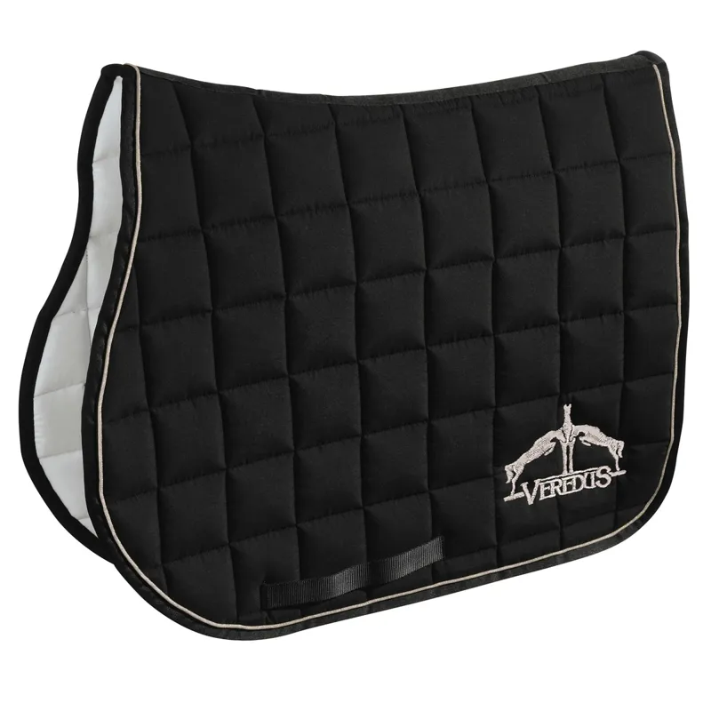 Veredus Jumping Saddlecloth - Black/Ivory Pre-Order