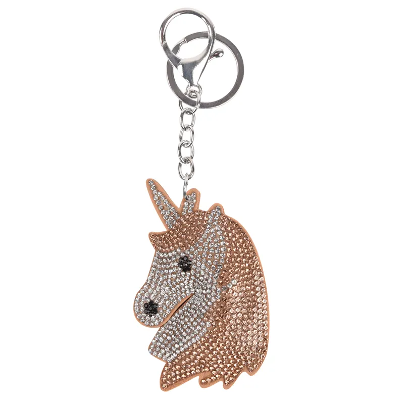 Waldhausen Unicorn Pendant Key Ring - Silver/Gold