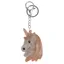 Waldhausen Unicorn Pendant Key Ring - Silver/Gold