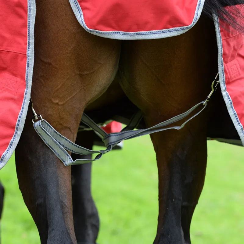 WeatherBeeta ComFiTec Classic 50g Standard Neck Turnout Rug - Red-3