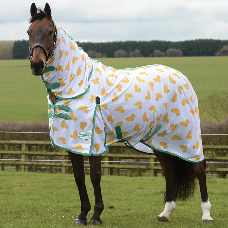 WeatherBeeta ComFiTec Essential Mesh II Combo Neck Fly Rug Duck