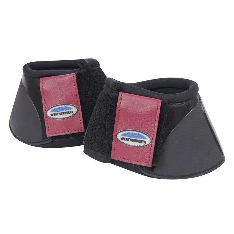 WeatherBeeta Impact Bell Overreach Boots Black Maroon
