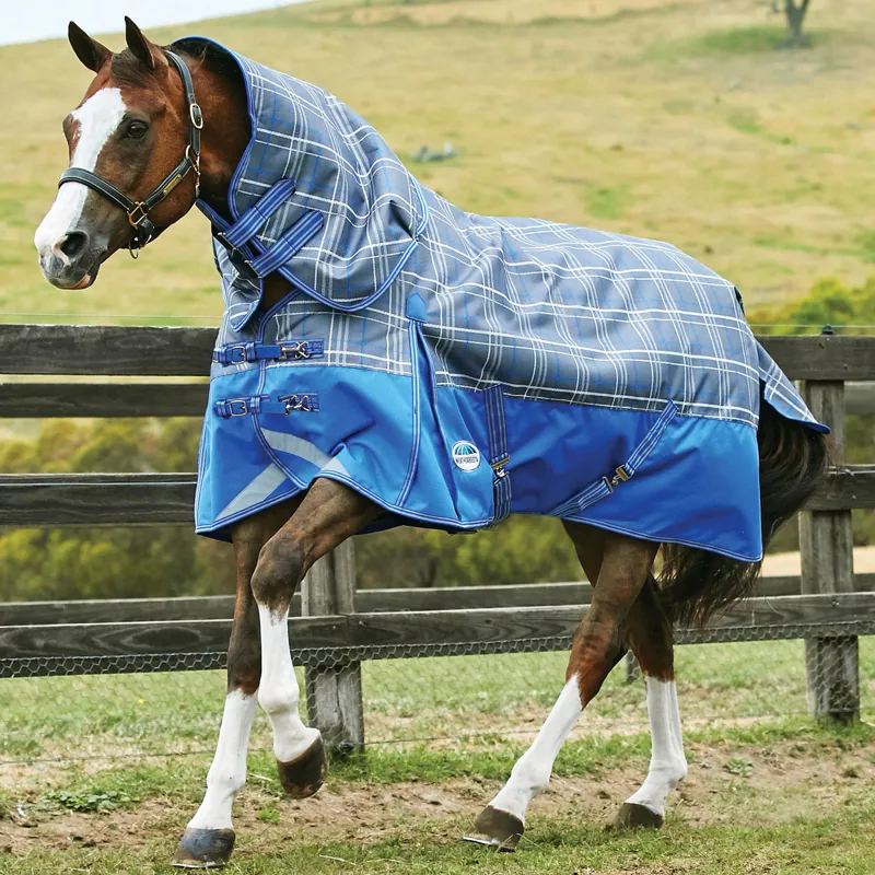 WeatherBeeta ComFiTec Premier Trio Detach-A-Neck 100-300g - Grey/Plaid