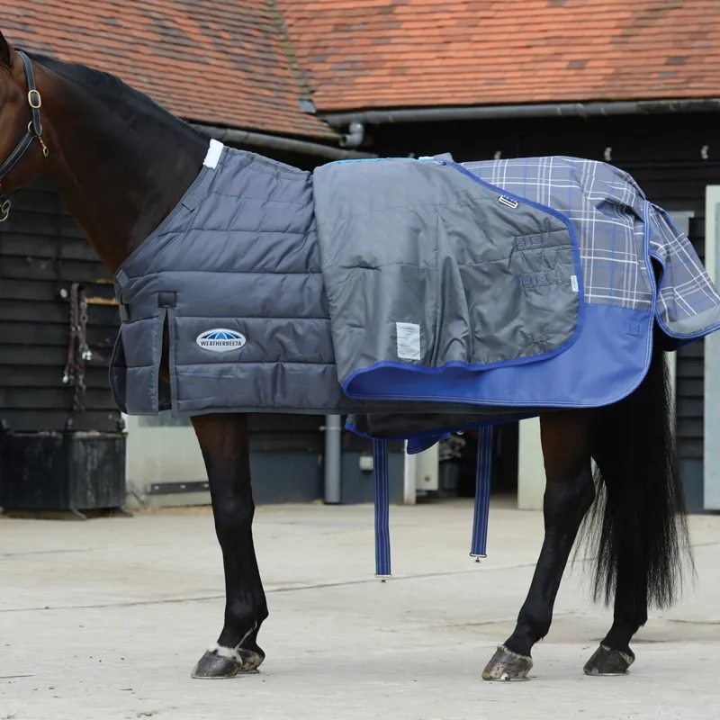 WeatherBeeta ComFiTec Premier Trio Detach-A-Neck 100-300g - Grey/Plaid-1