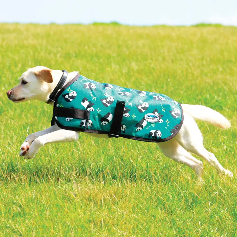 Weatherbeeta Parka 1200D Waterproof Dog Coat Panda Print Redpost