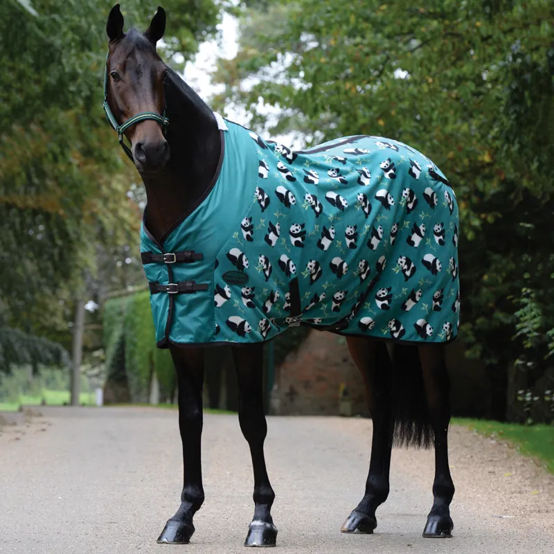 WeatherBeeta Fleece Cooler Standard Neck Rug - Panda Print
