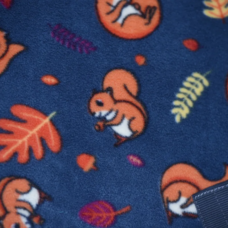 WeatherBeeta Fleece Cooler Standard Neck Rug - Squirrel Print-2