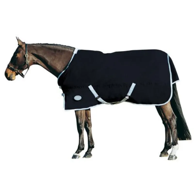 Weatherbeeta 600D Genero Standard Lite Turnout Rug - Black/Silver