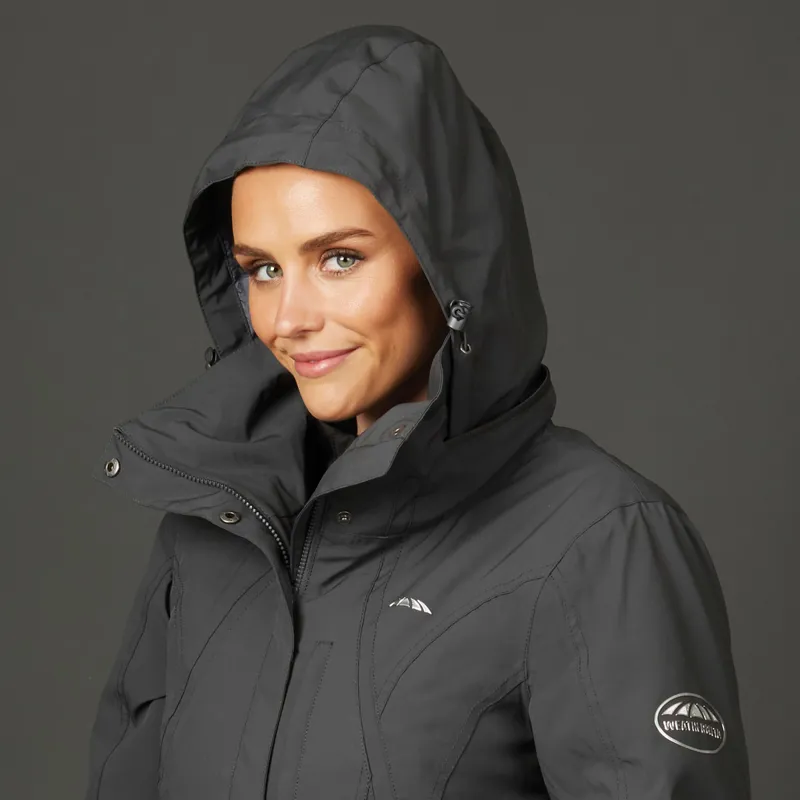WeatherBeeta Kyla Technical Waterproof Ladies Jacket - Asphalt-7