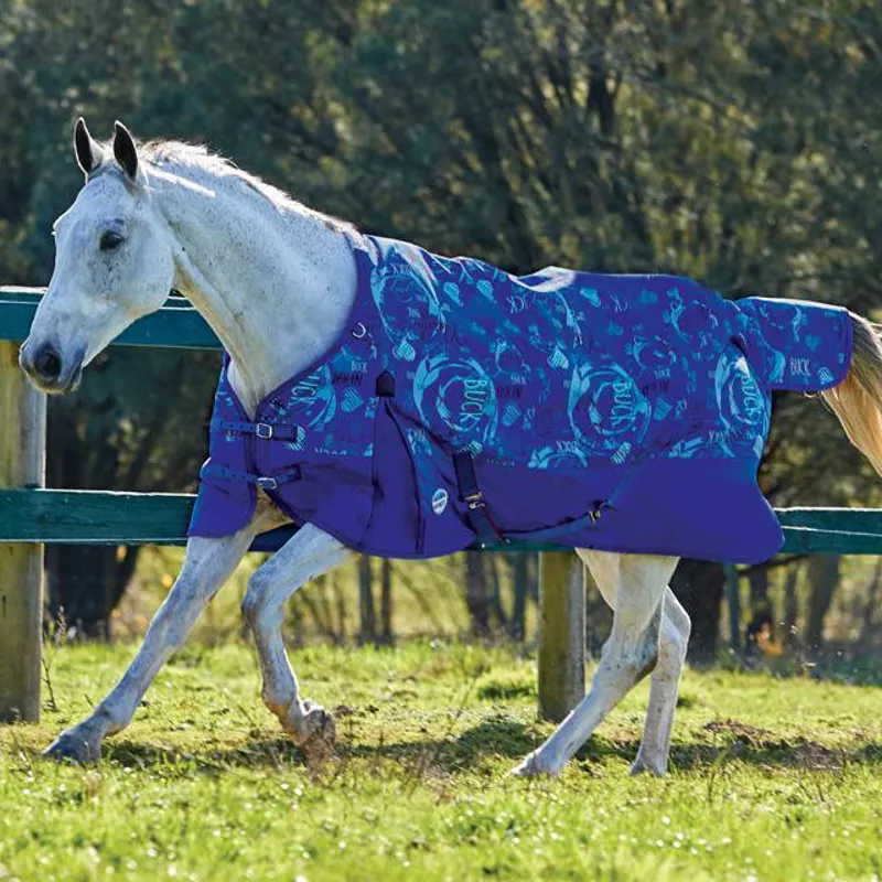 Weatherbeeta Original 1200D Standard Neck 0g Turnout - Blue Graffiti