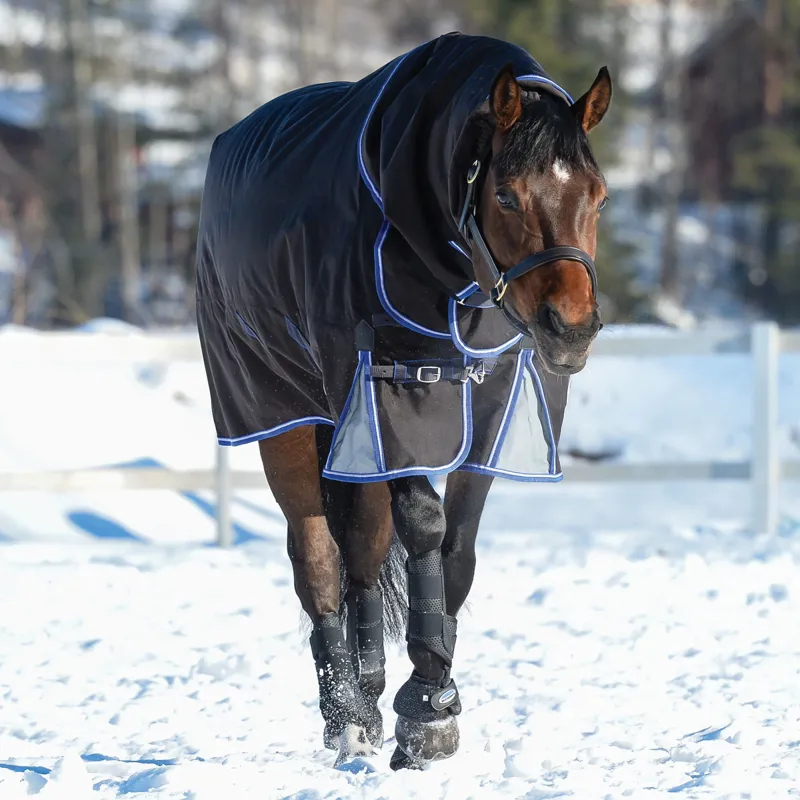 WeatherBeeta ComFiTec Ultra Cozi Detach-A-Neck 360g Turnout - Charcoal-2