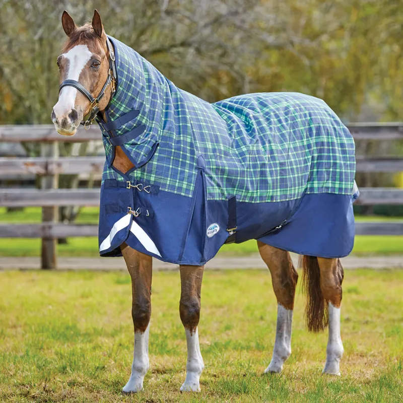 WeatherBeeta ComFiTec Plus Dynamic 220g Combo Turnout Rug - Navy