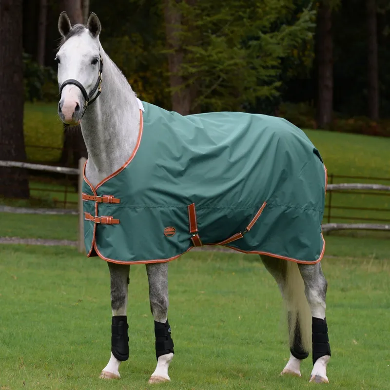 WeatherBeeta ComFiTec Tyro 50g Standard Neck Turnout Rug - Green