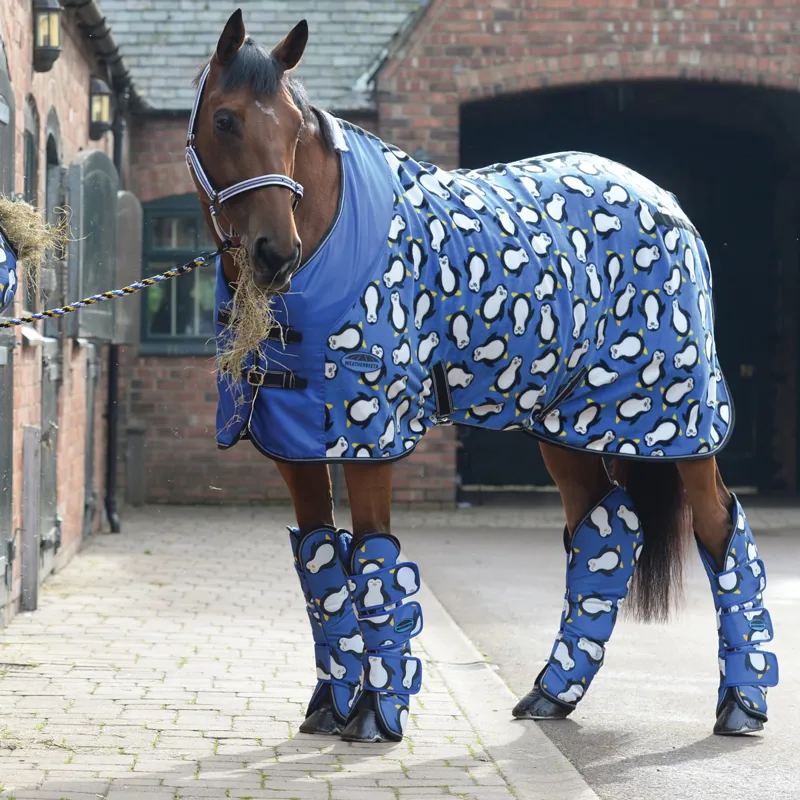 WeatherBeeta Fleece Cooler Standard Neck - Penguin Print