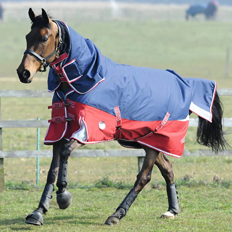 Weatherbeeta Freestyle 1200 Detach-A-Neck Medium 220g - Navy/Red/White