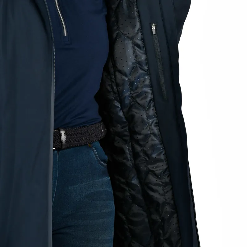 Dublin Kara Waterproof Long Ladies Jacket - Ink Navy-3