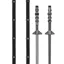 LeMieux Webbed Continental Reins - Black/Silver