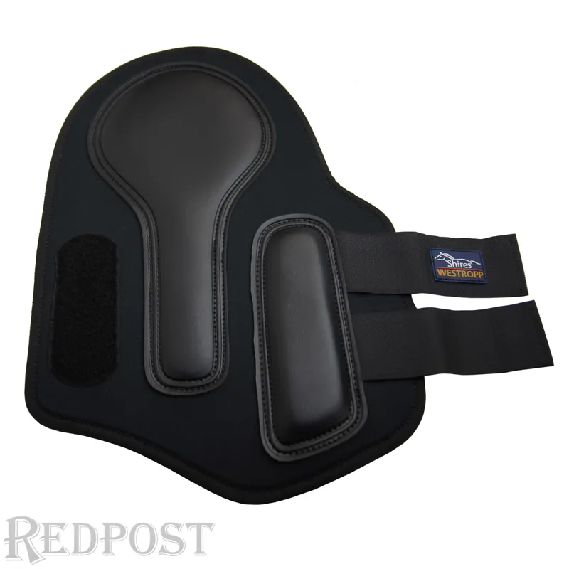 Westropp Knee Brushing Boots Black Redpost Equestrian